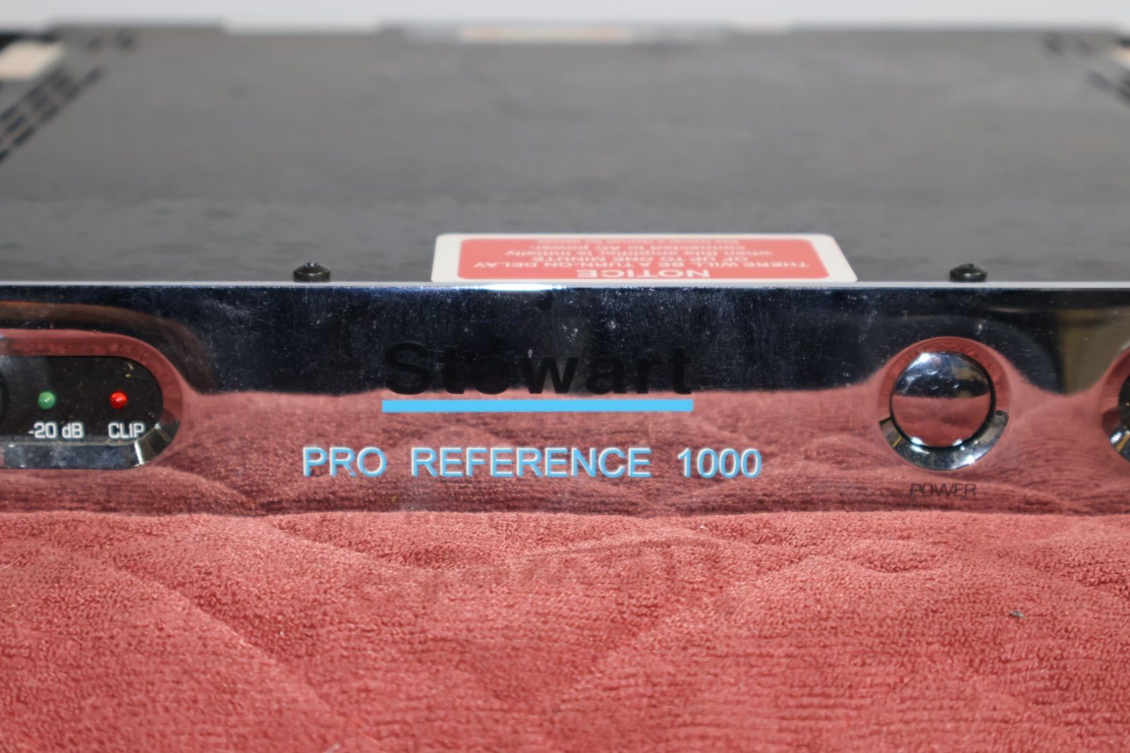 Crest Audio PRO REFERENCE 1000 パワーアンプ 業務用 通電確認済み E