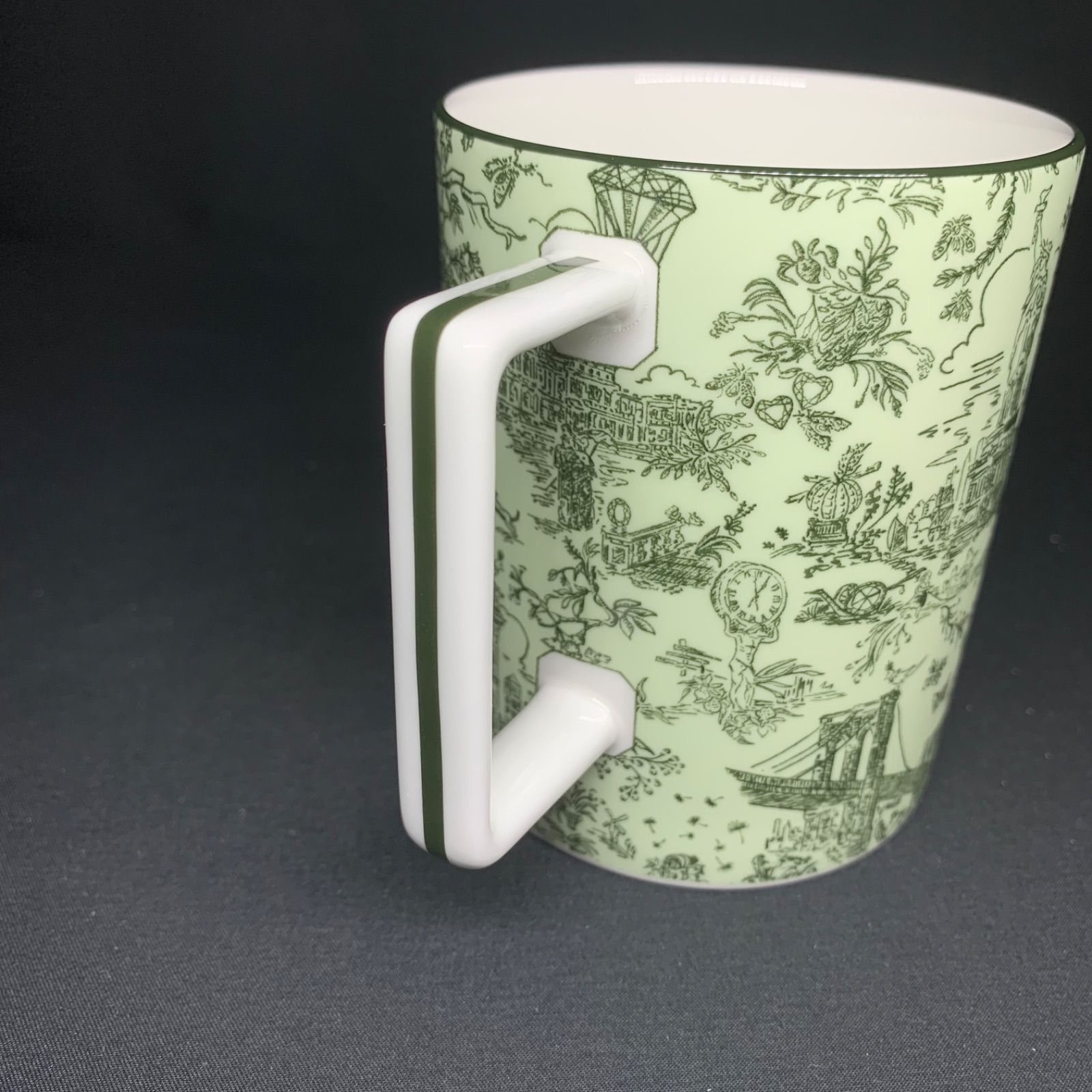 F043 Tiffany ティファニー トワレ マグカップ ボーンチャイナ コップ 