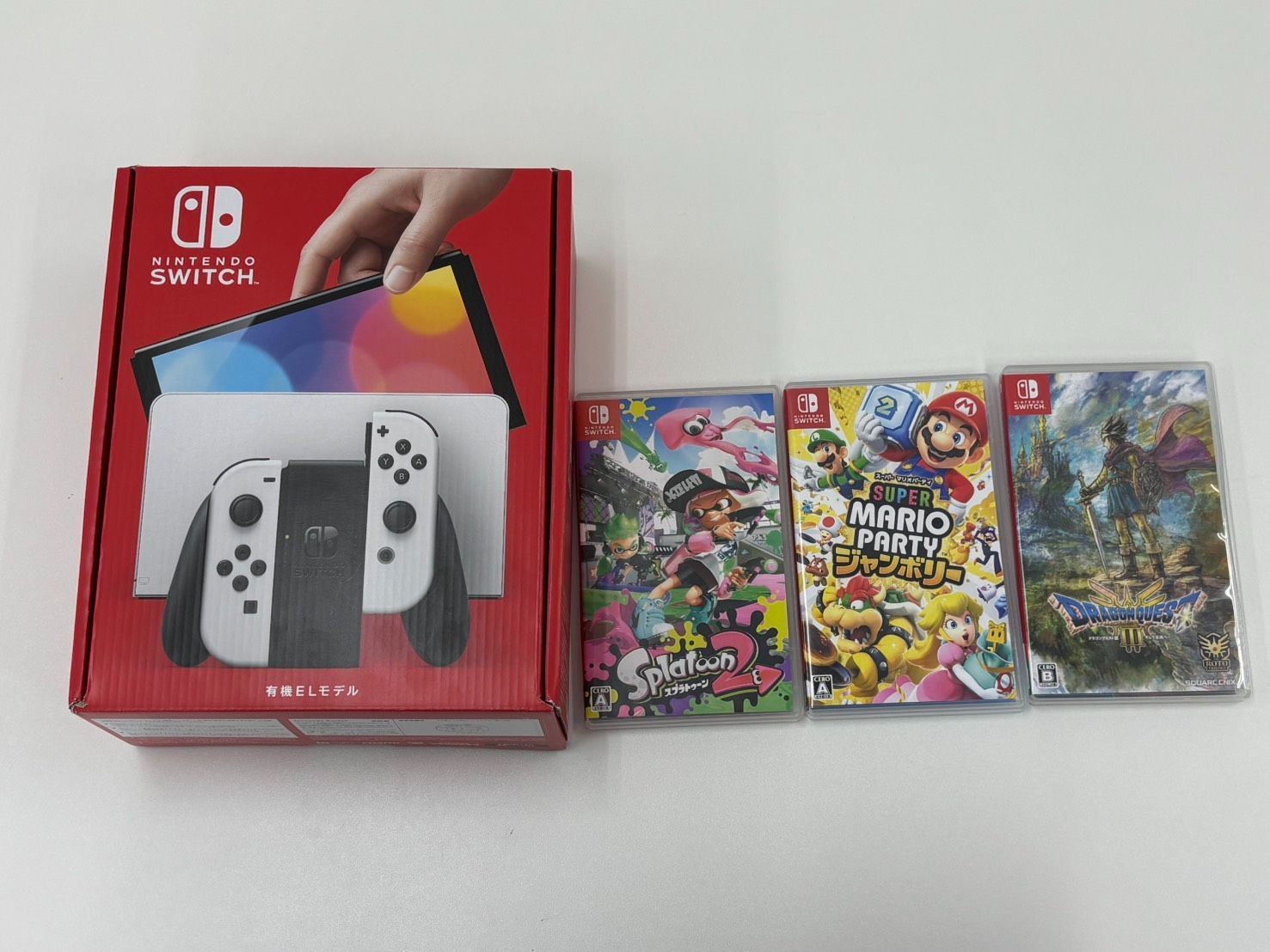 山*様 Nintendo Switch 有機ELモデル 本体 ホワイト Nintendo Switch 本体（有機ELモデル）【Joy-Con(L)/(R) ホワイト