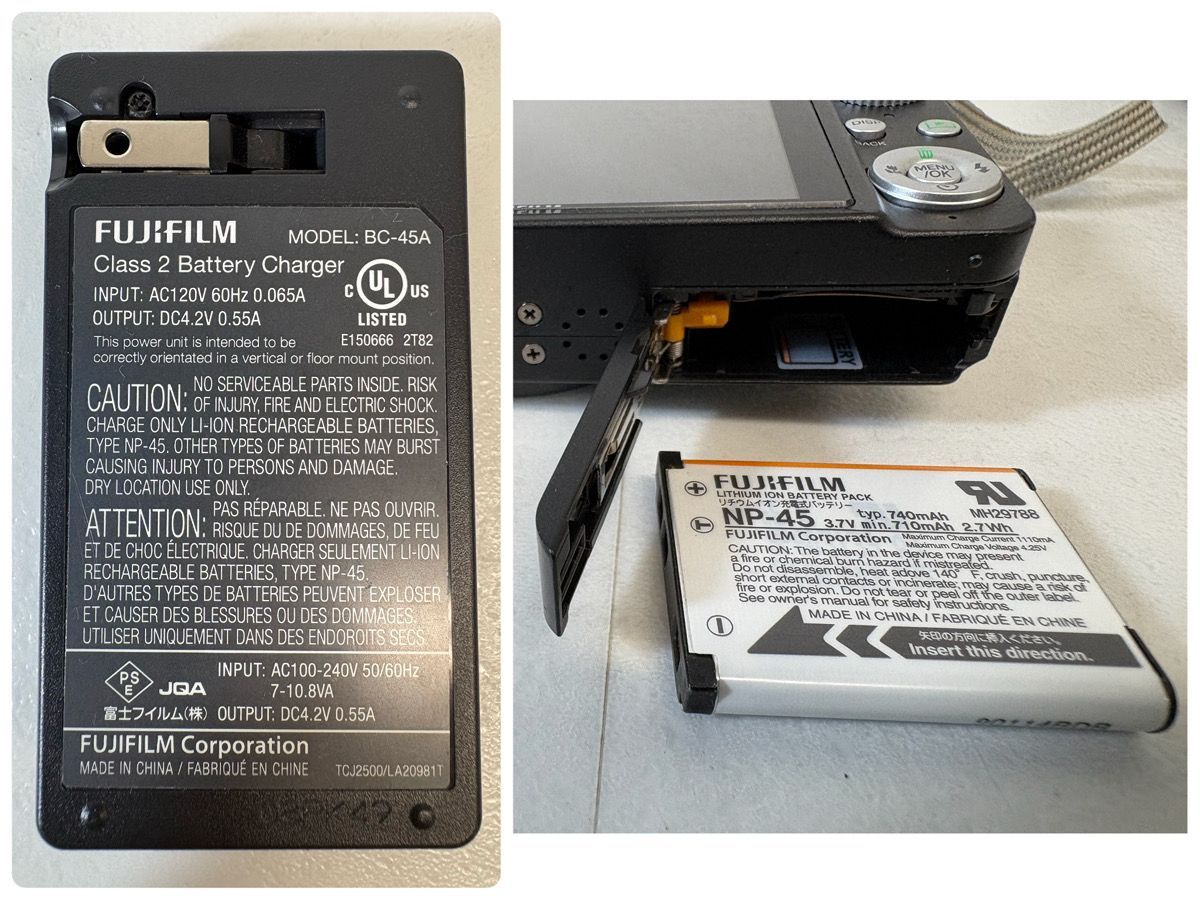 13146-094☆正箱付き♪富士フイルム /FINEPIX /J250 /デジカメ