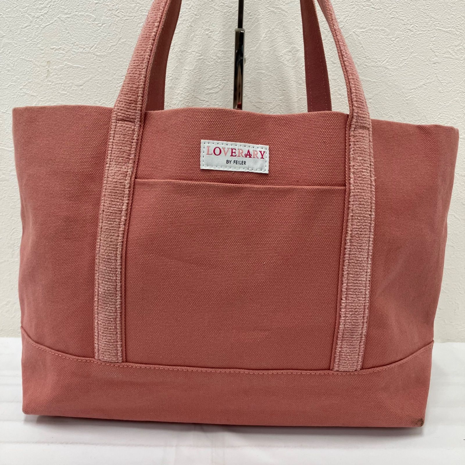 9424 FEILER フェイラー トートバッグ LOVERARY ラブラリー キャンバス
