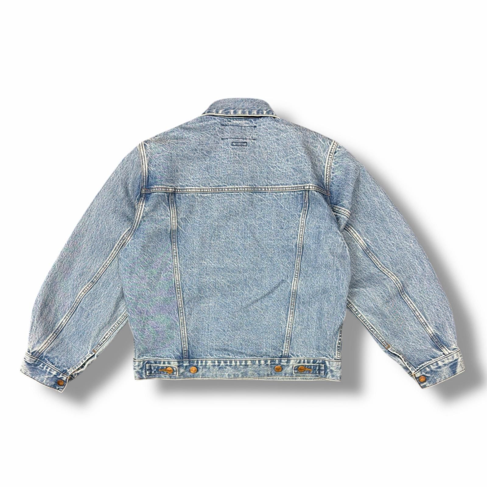 参考上代44000円 WACKO MARIA × Wrangler 25SS WASHED DENIM TRUCKER