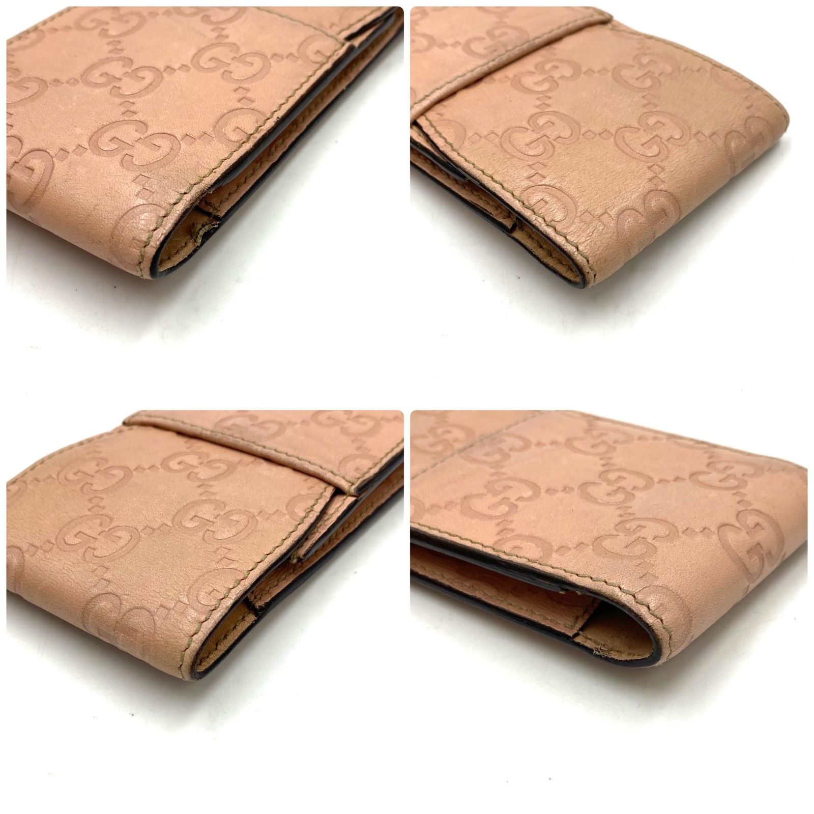 GUCCI グッチ GGキャンバス 携帯ケース シュガーレットケース タバコ 