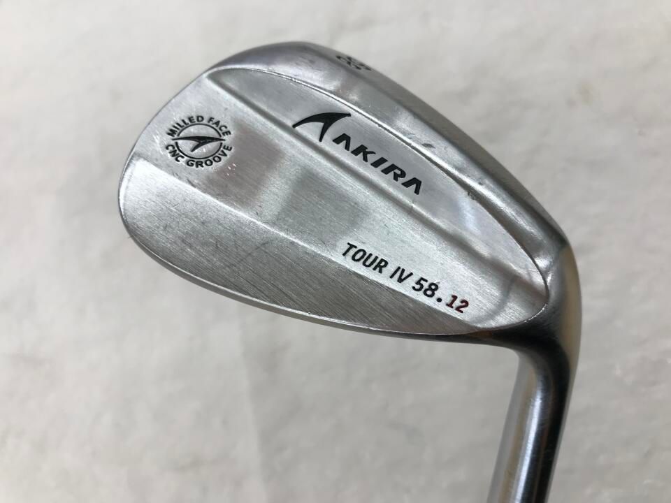 アキラ　TOUR WEDGE 4 クロムメッキ　58度　ダイナミックゴールドEX ツアーイシュー　X100フレックス　ウェッジ　　ゴルフドゥ！荒川沖店【最短即日発送】