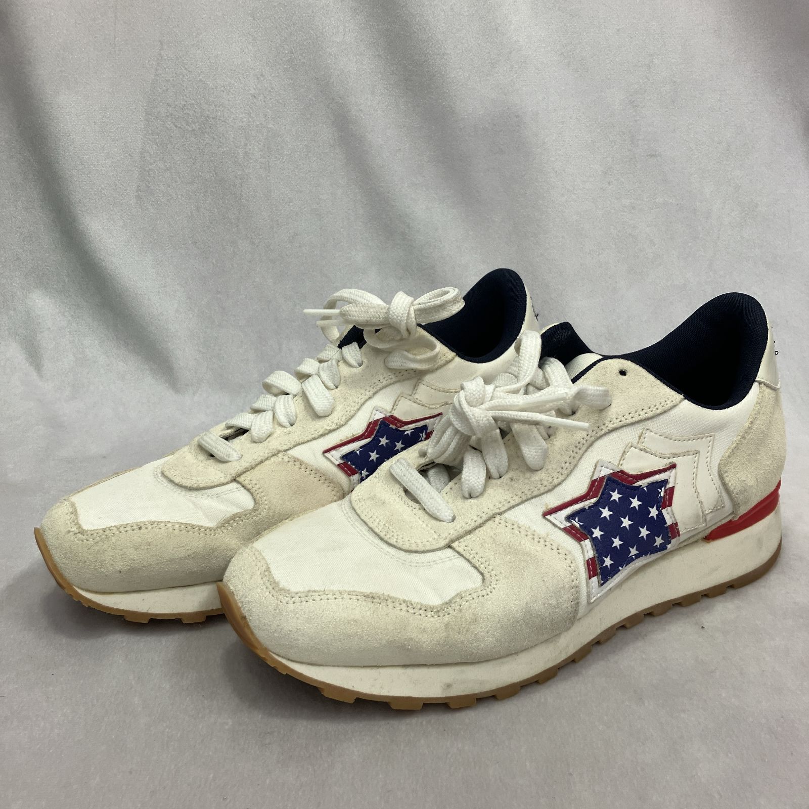 アトランティックスターズ Atlantic STARS アトランティックスターズ ローカットスニーカー 白