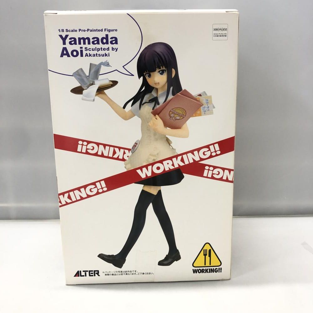 【中古】 WORKING!! 山田 葵 (1/8スケール PVC製塗装済み完成品) 中古】アルター 山田葵 WORKING!! 1/8 PVC製塗装済完成品 箱傷み有り