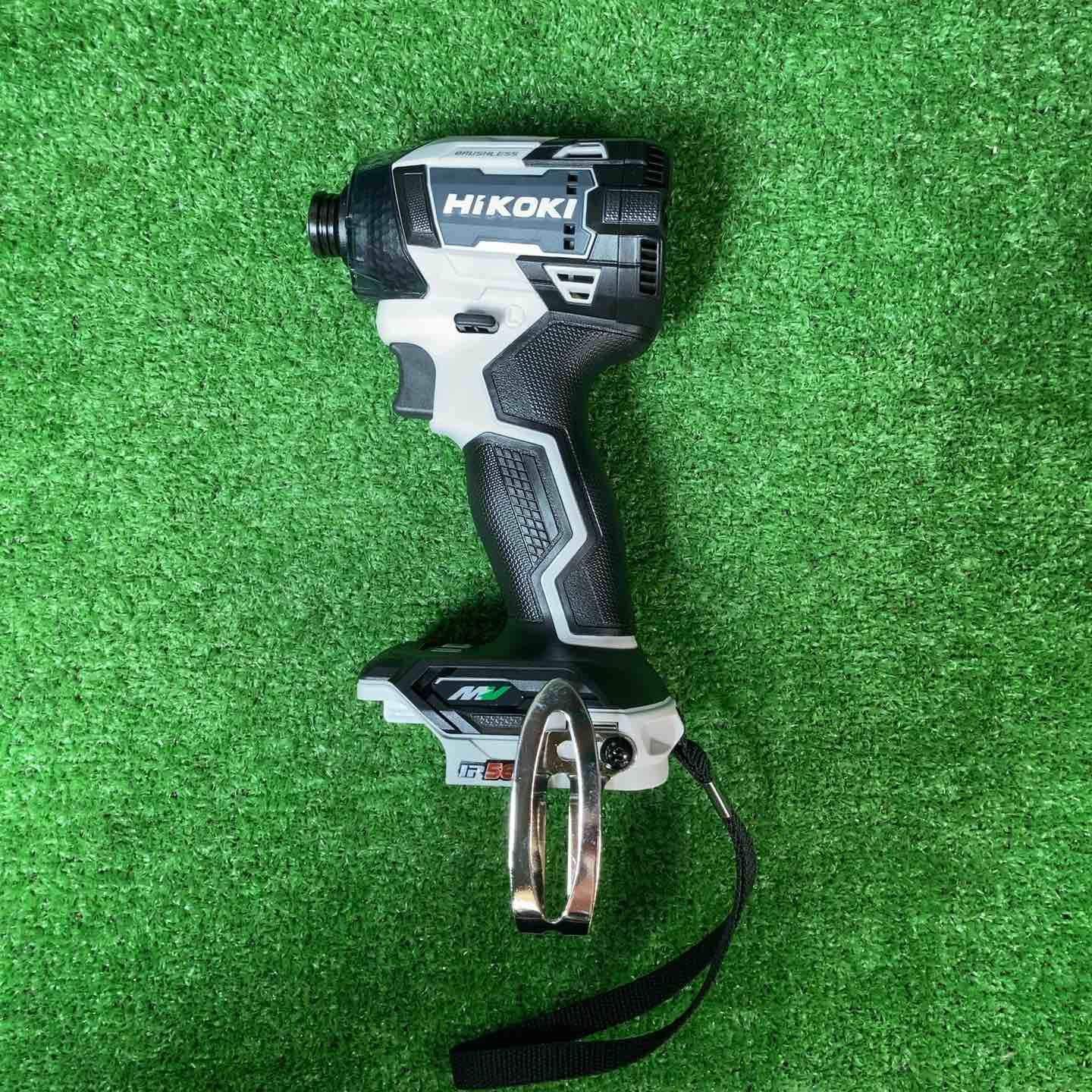 ハイコーキ HIKOKI 旧 日立工機 インパクトドライバー WH 36 DD NN FW 色フロスティホワイト ケース付き