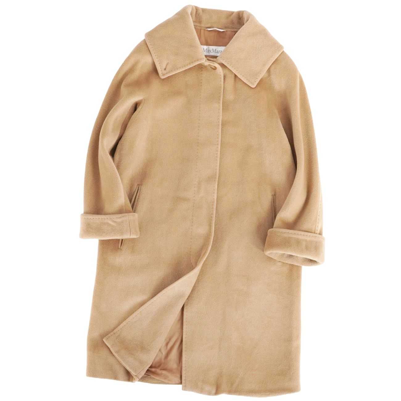 美品 マックスマーラ Max Mara コート 白タグ ロングコート 美品 マックスマーラ Max Mara コート 白タグ ロングコート