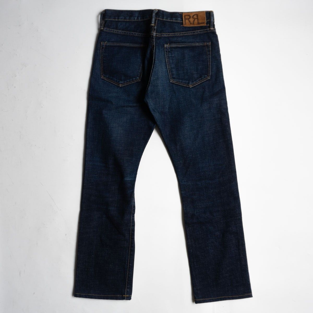 美品】RRL【HIGH WAIST 5 POCKET JEANS】31×34 アメリカ製 デニム