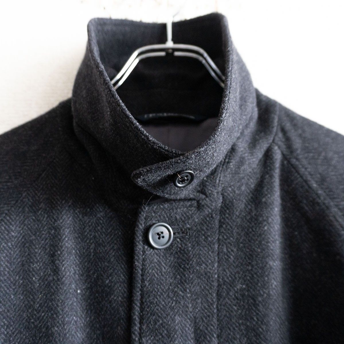 希少 / 一枚袖】POLO RALPH LAUREN 【ツイード ステンカラー コート