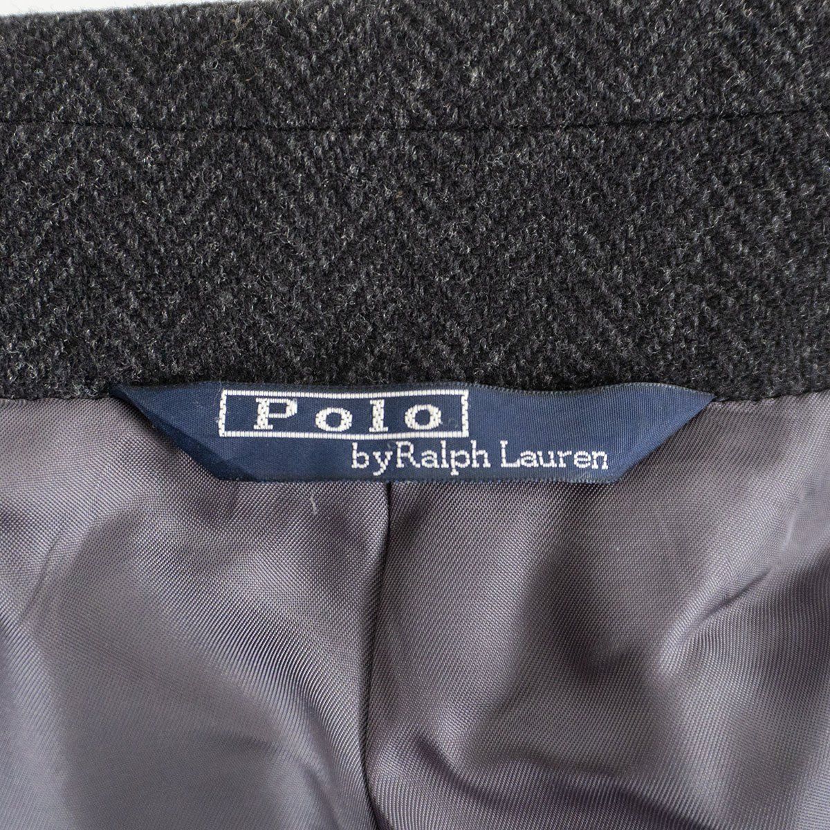 希少 / 一枚袖】POLO RALPH LAUREN 【ツイード ステンカラー コート