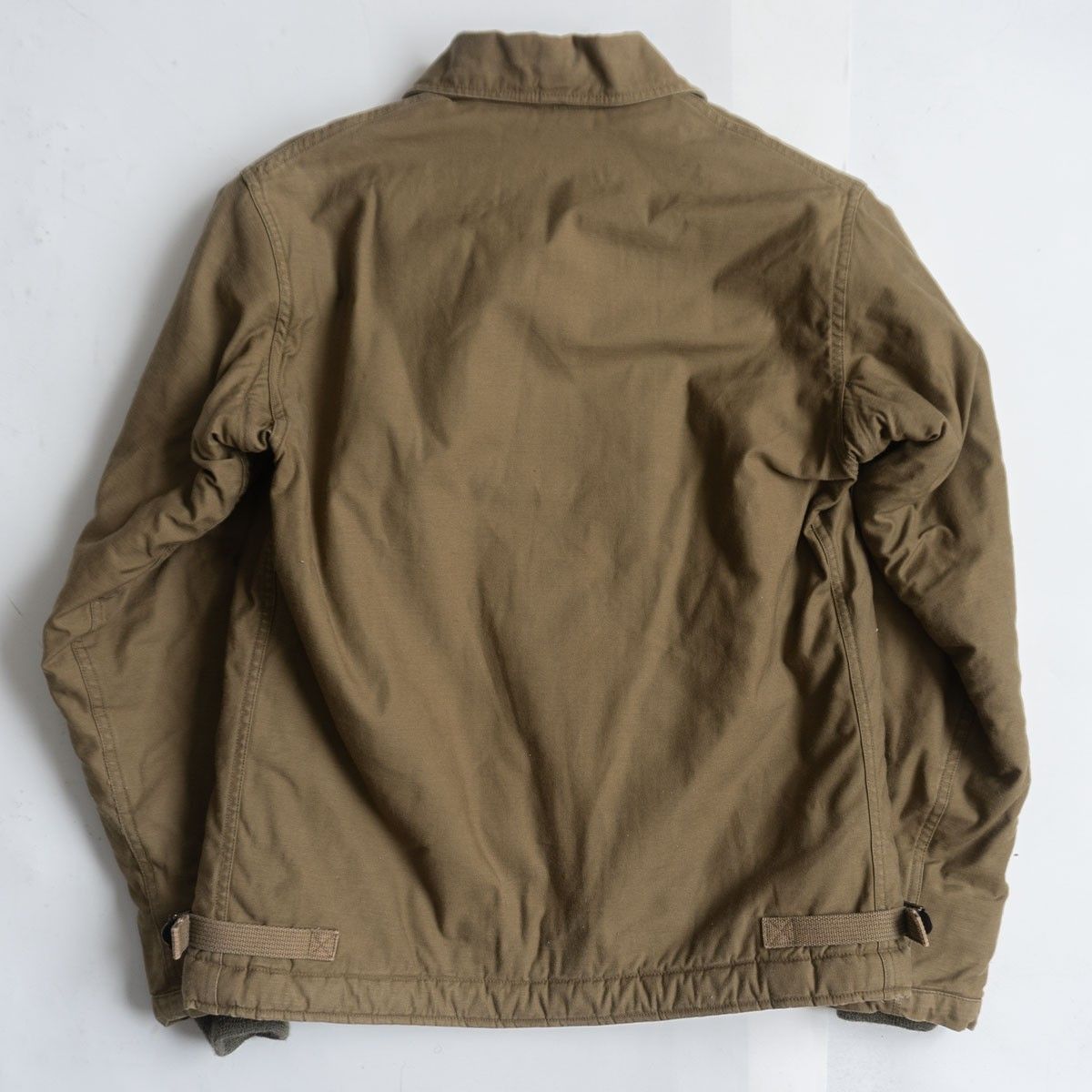 メンズ 【雰囲気抜群】BUZZ RICKSON'S 【US NAVY A-2 DECK JACKET】S