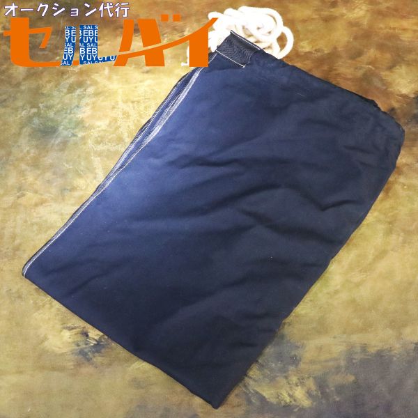 超 エルメス トワル×レザーハンモック ブラック キャンプ アウトドア レジャー用品 HERMES