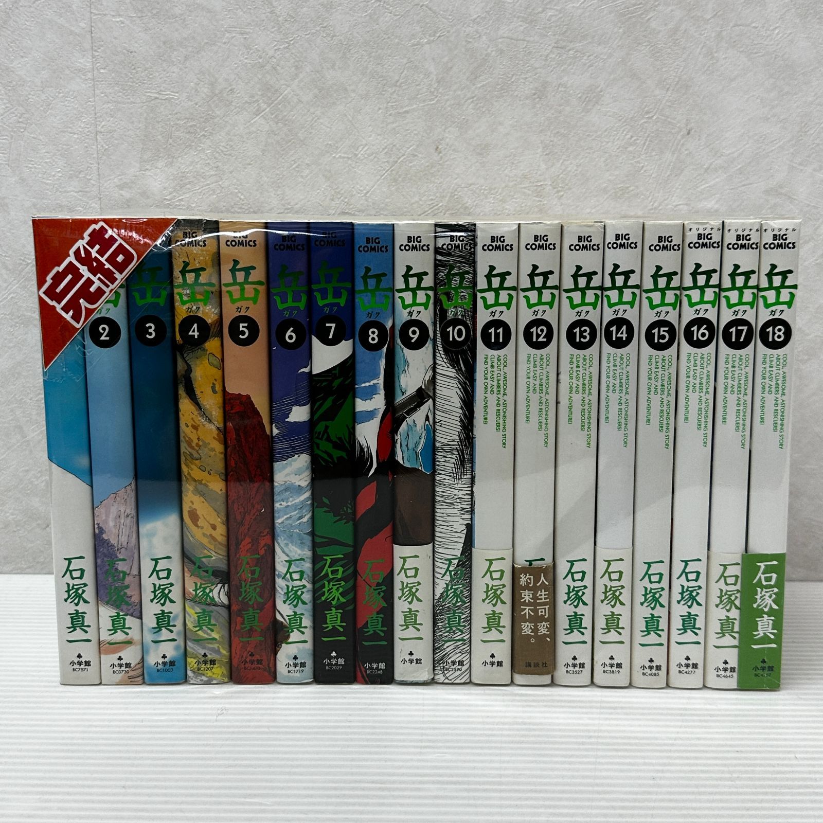 岳 全18巻セット 岳 (18) (ビッグコミックス) : 石塚 真一: 本 【公式 