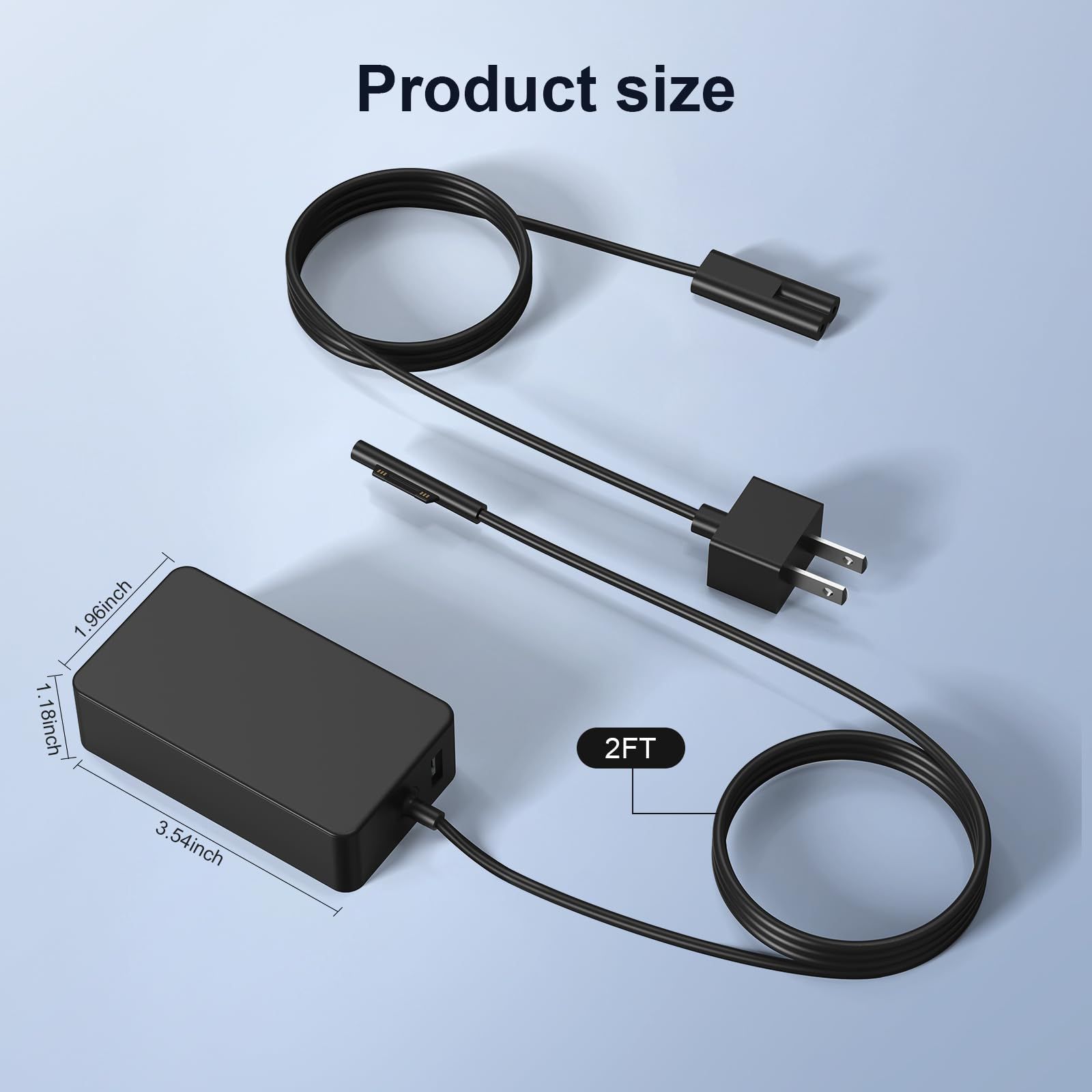 特価商品】E EGOWAY Surface Pro 充電器 65W Microsoft Surface 5V 4A