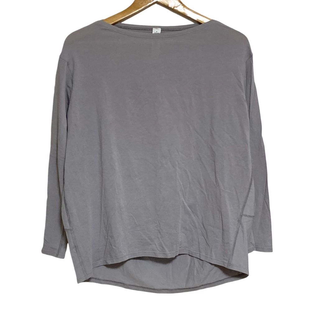 良品 lululemon ルルレモン ロングスリーブ カットソー サイズ4 