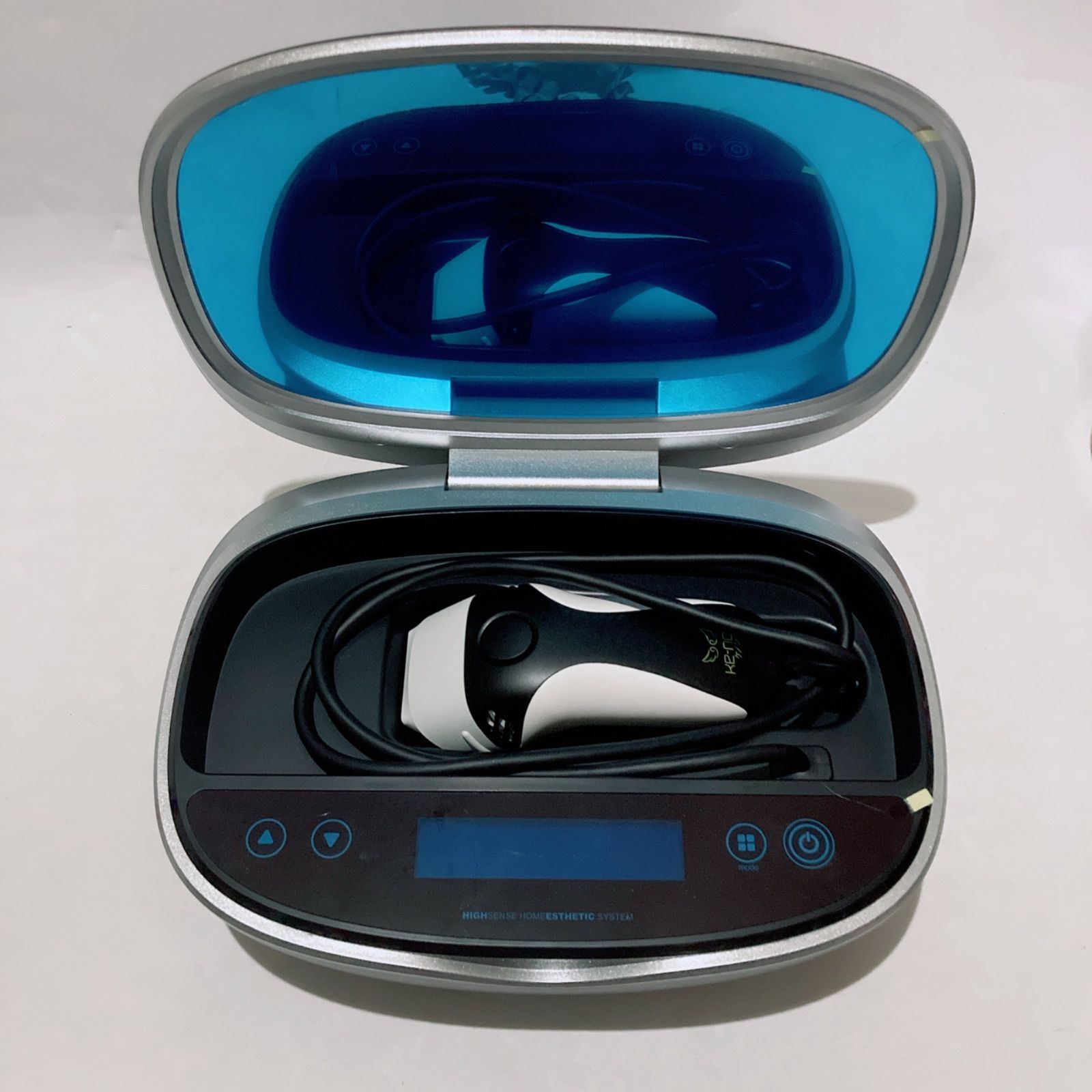 使用少】脱毛器ケノン Ke-non Ver8.6 マットブラック 家庭用脱毛器