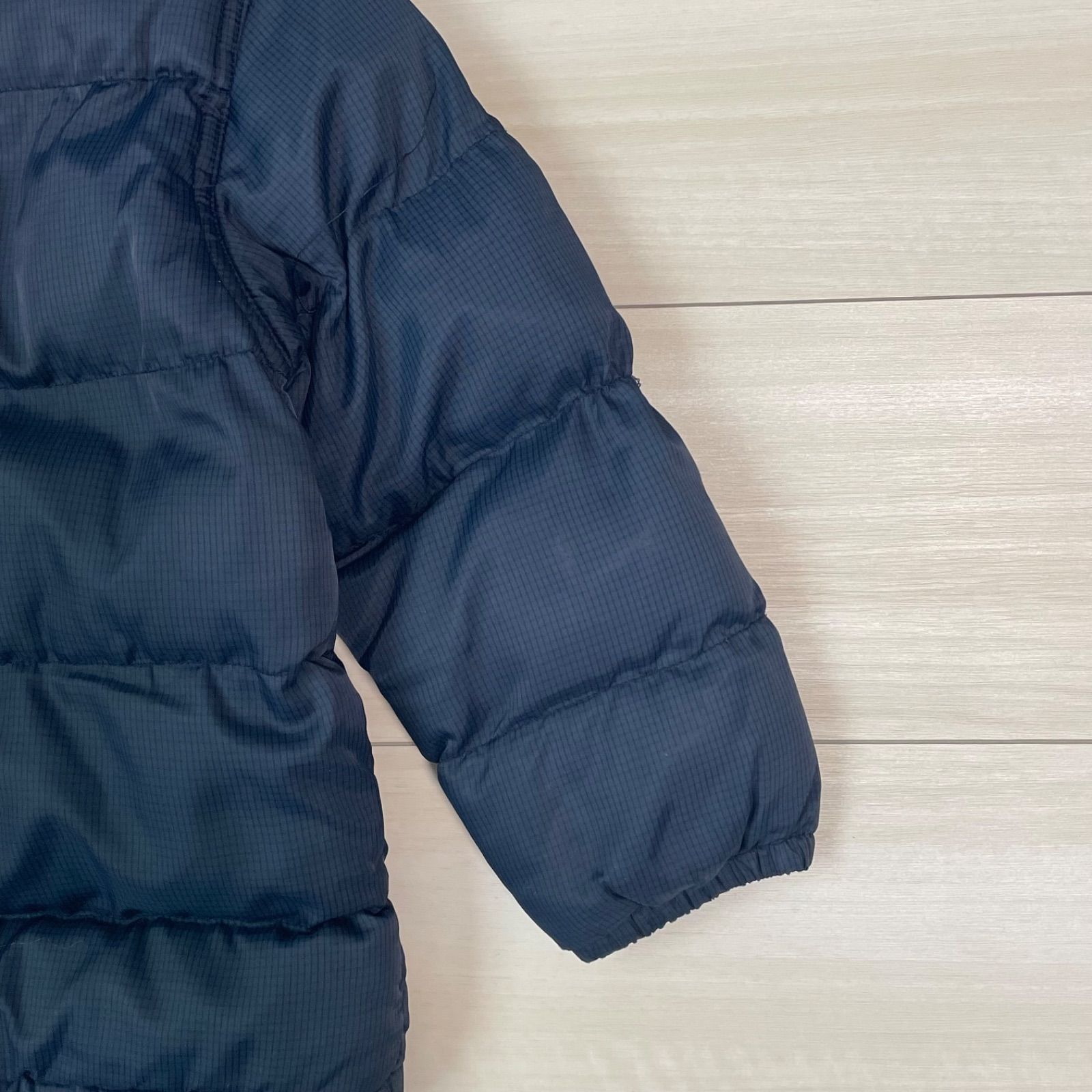 古着】 PETIT BATEAU プチバトー 綿入りジャケット ネイビー 3ans 95cm 