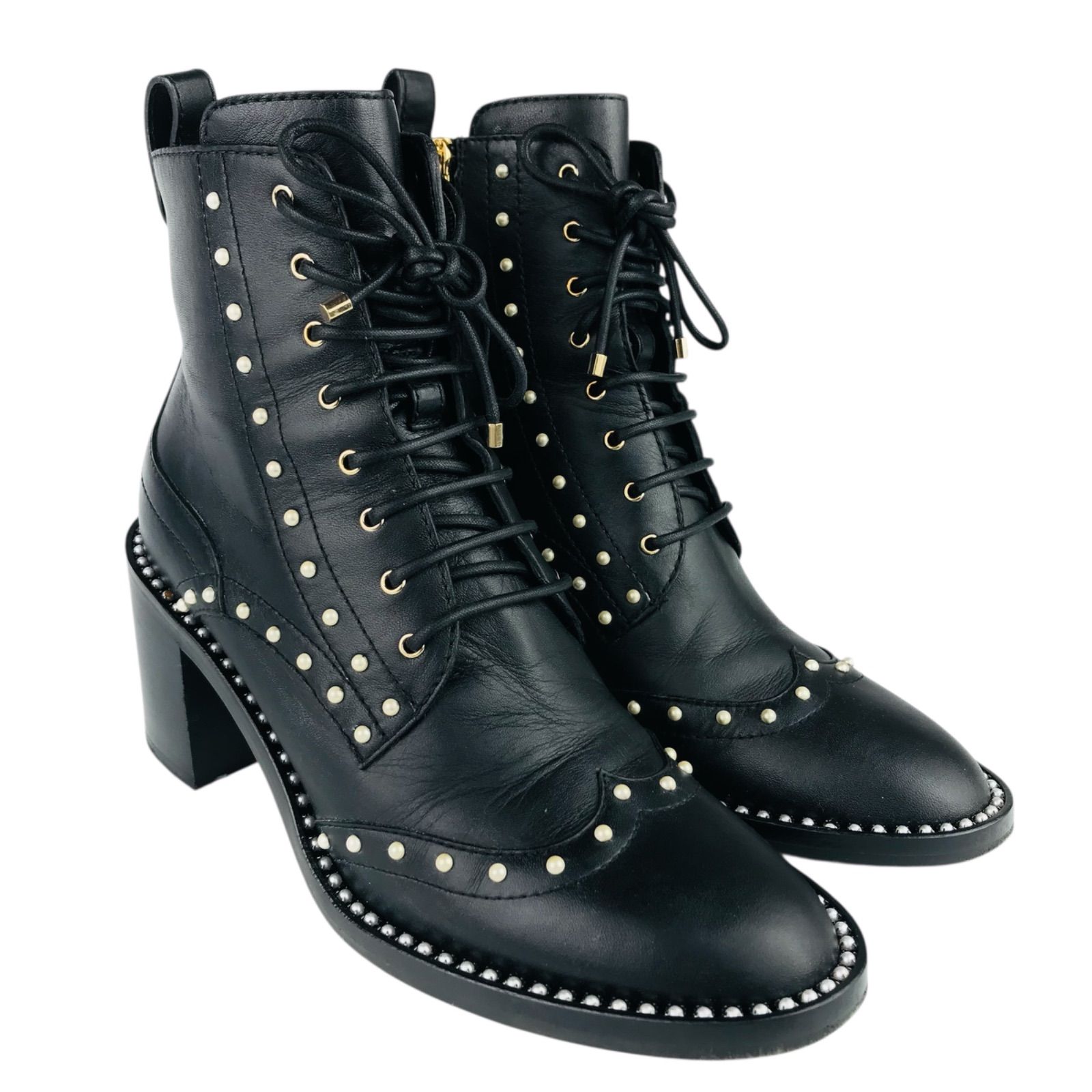 美品☆JIMMY CHOO・ジミーチュウ【HANAH 65】レディース レザー 美品☆JIMMY CHOO・ジミーチュウ【HANAH 65】レディース レザー
