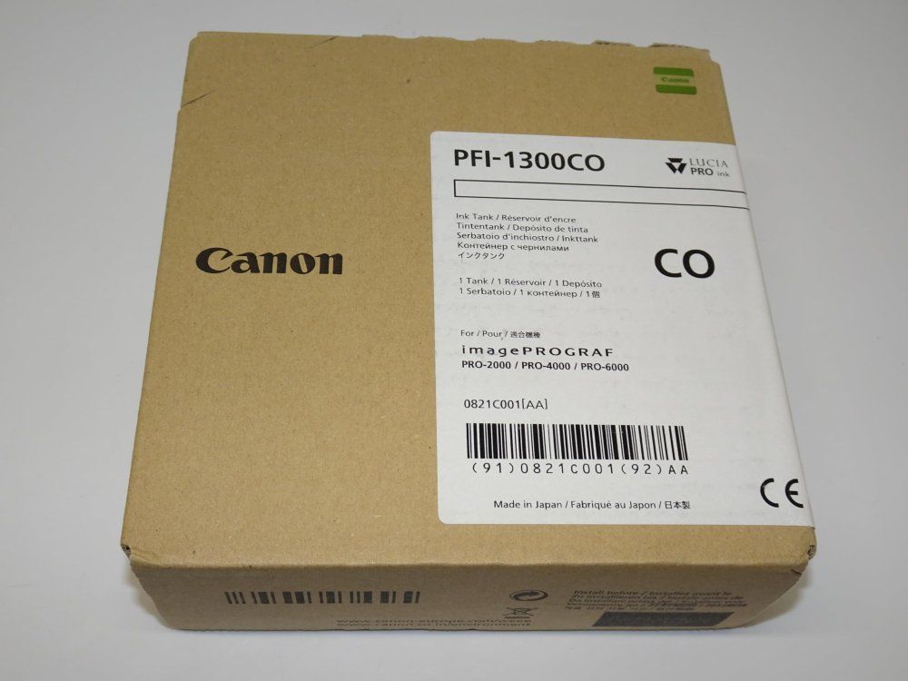 canon キヤノン 大判プリンタ インクタンク PFI-1300 CO クロマオプティマイザー 330ml