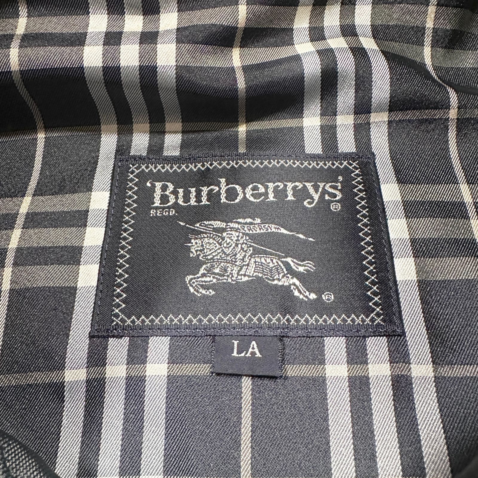 希少美品】バーバリーズ ステンカラーコート ノバチェック 2way LL