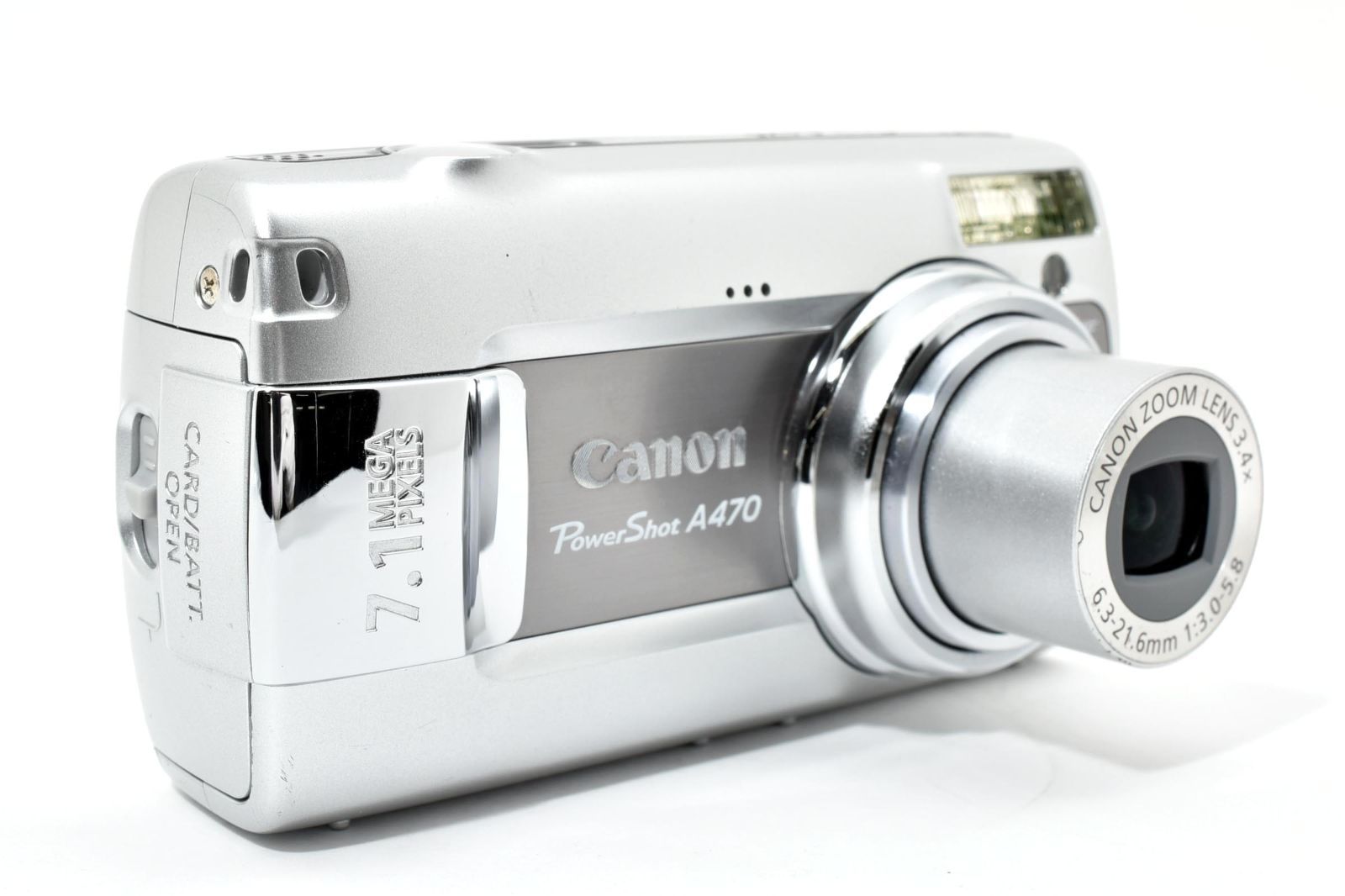 Canon キャノン Power Shot A470 シルバー /2727 動作OK 返金保証