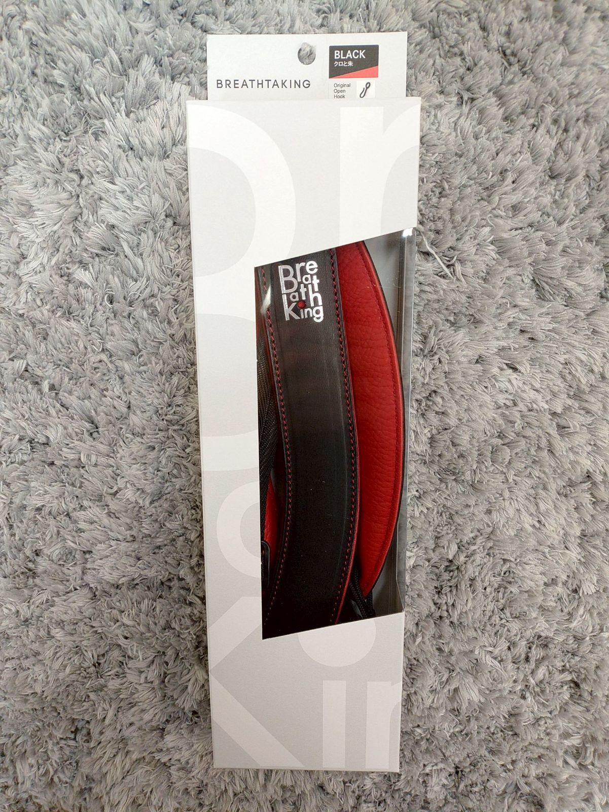 【新品】ブレステイキングサックスストラップライザプレミアムⅡ-R 2026年限定モデル クロと朱 （しゅ）/ ブラック Mサイズ オープンフックストラップ