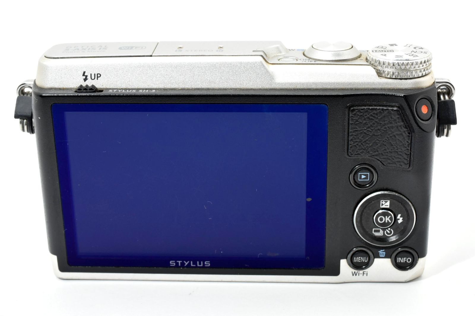 OLYMPUS オリンパス STYLUS SH-3 シルバー /2729 動作OK 返金保証