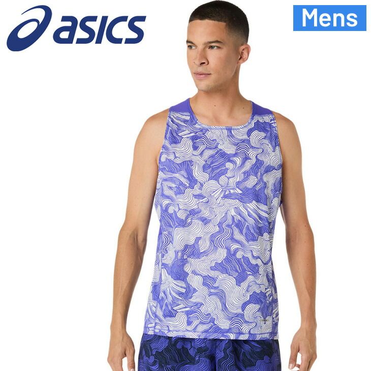アシックス タンクトップ メンズ 海外サイズ asics FUJITRAIL