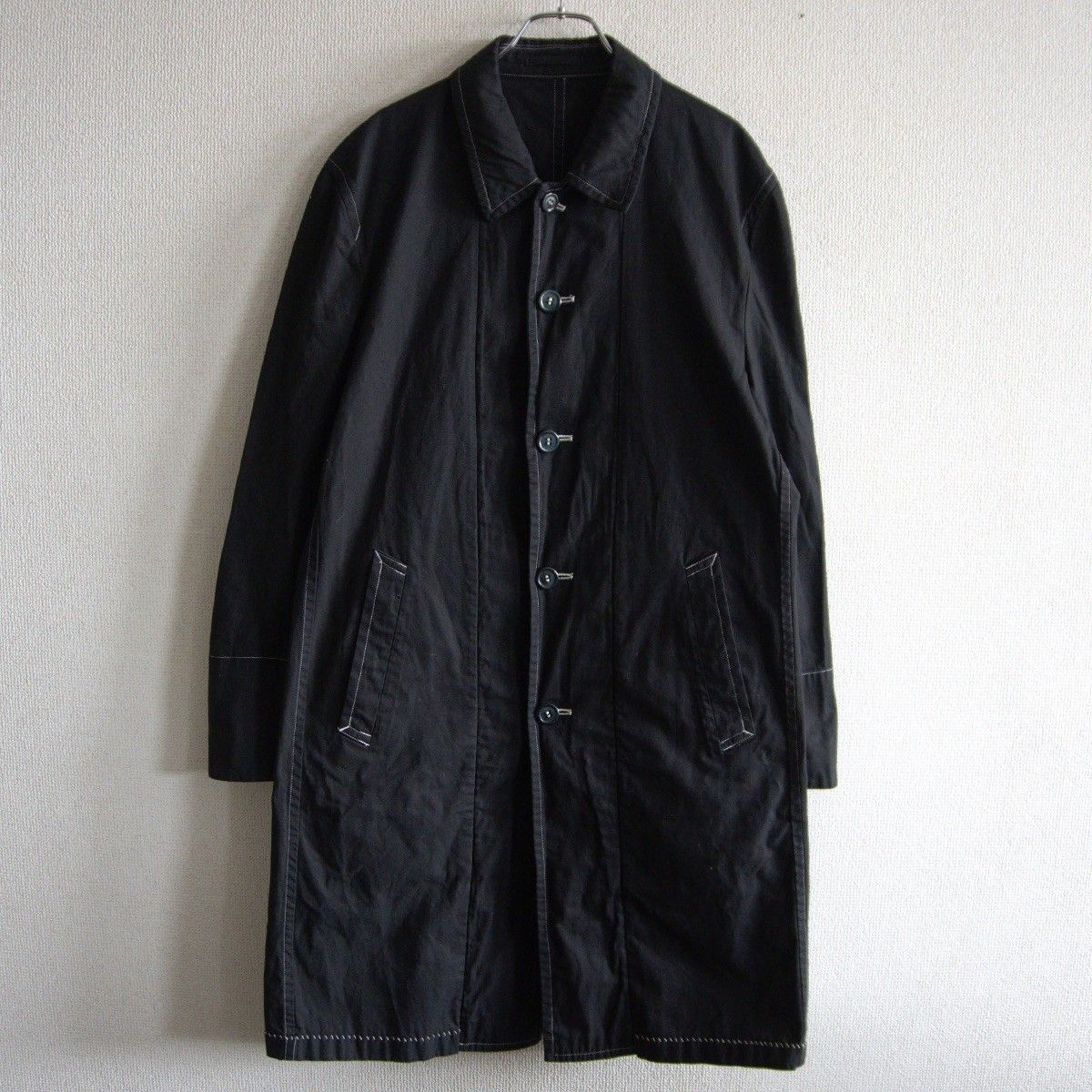 AD1998/アーカイブ】COMME des GARCONS HOMME【ステンカラー コート】M
