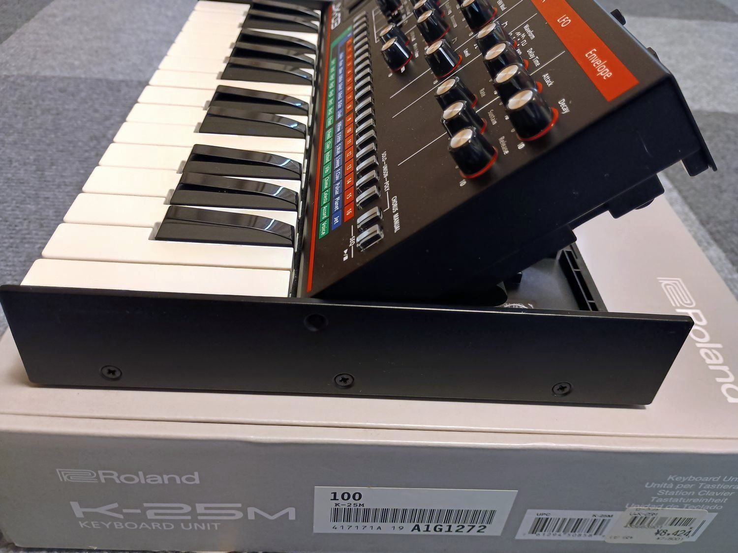 🎹 Roland JX-03 ＆ K-25m セット【生産完了・希少モデル】USB給電対応