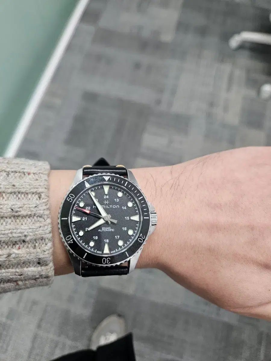 ハミルトン カーキ ネイビー スキューバ オート 43mm