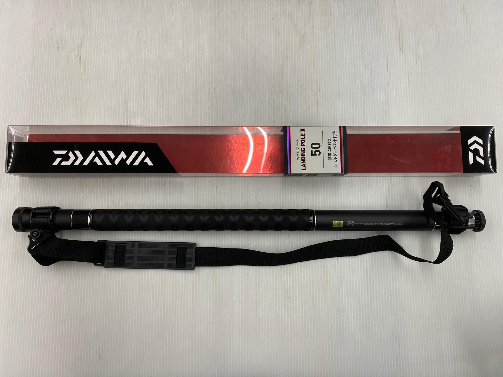 ダイワ ランディングポール2 50 ギャフ付 美品 フィッシング 【品】ダイワ DAIWA ランディングポールII 50 ネット