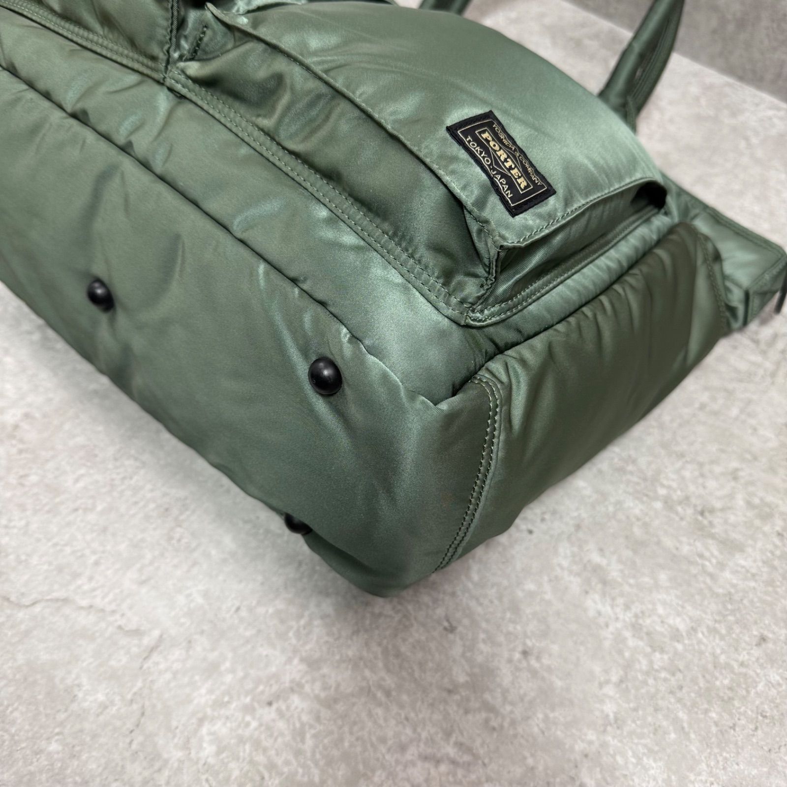 未使用品レベル】PORTER TANKER TOTE BAG(L) ポーター タンカー トート