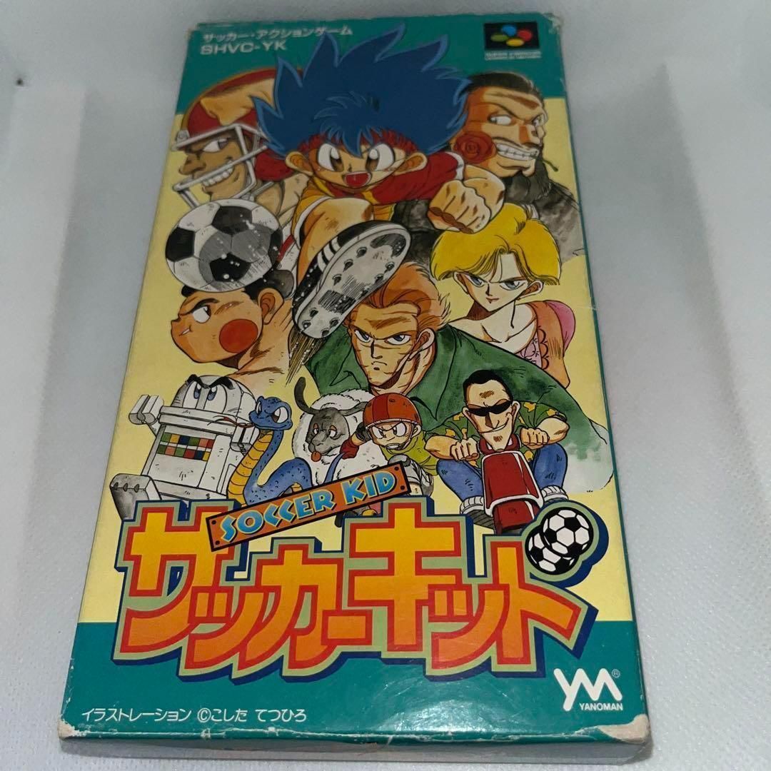 テレビゲーム 【希少】サッカーキッド ☆スーパーファミコン