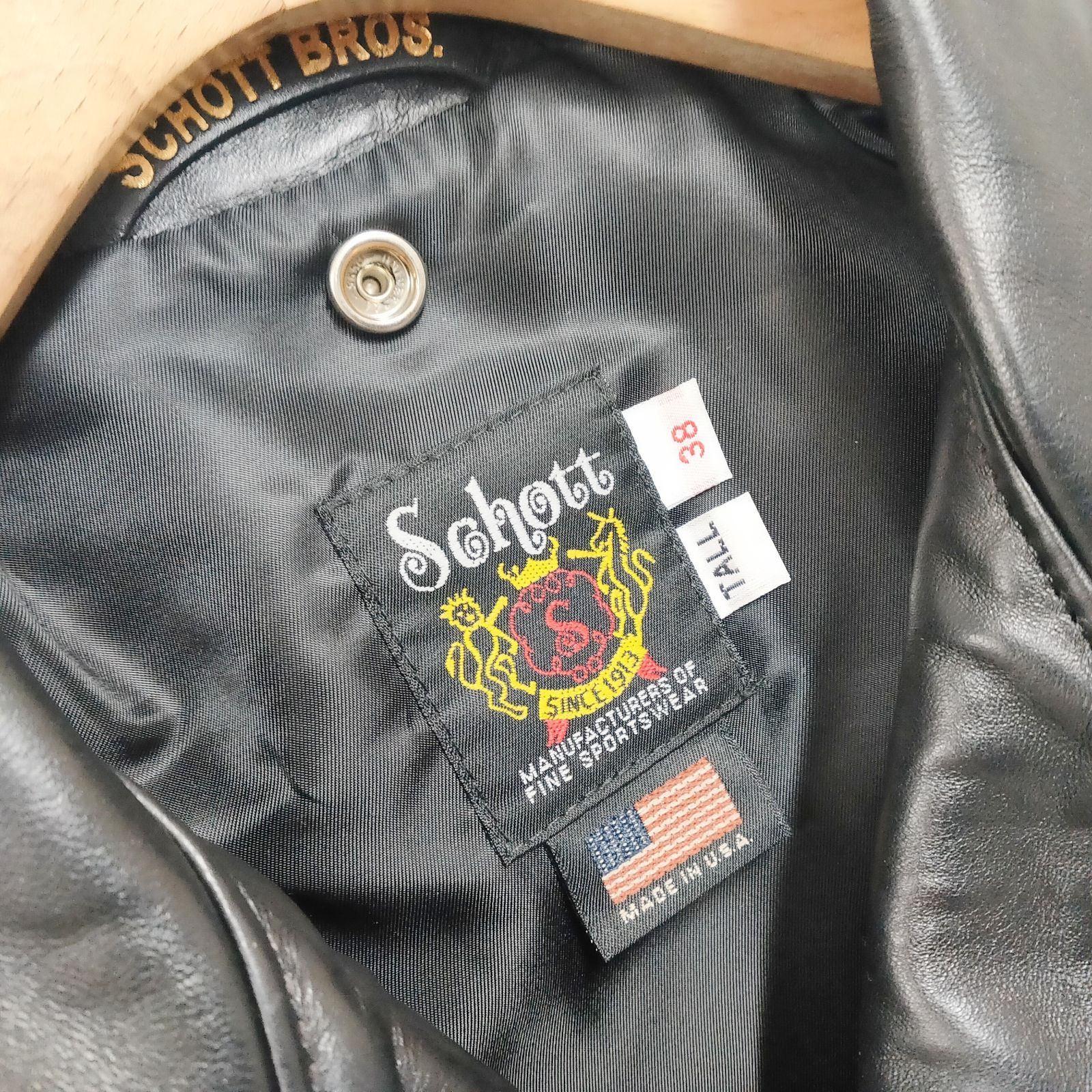 新品 未使用 ショット シープ ワンスター ライダース レザージャケット 