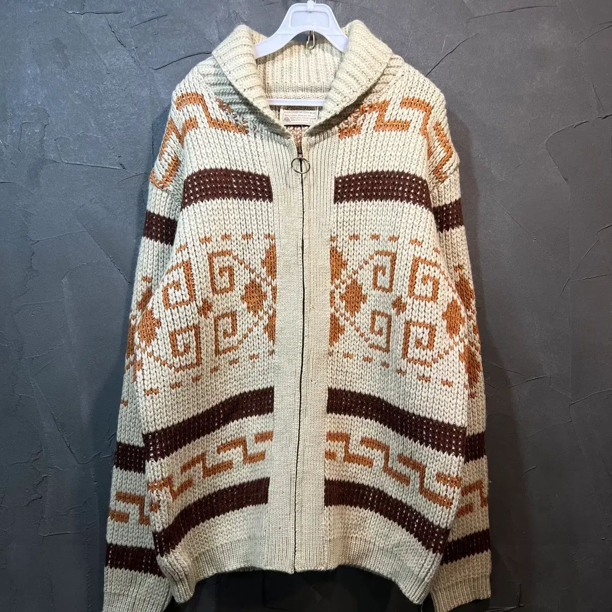 L 70s ペンデルトン Pendleton ヴィンテージ カウチン talon zip ペン 