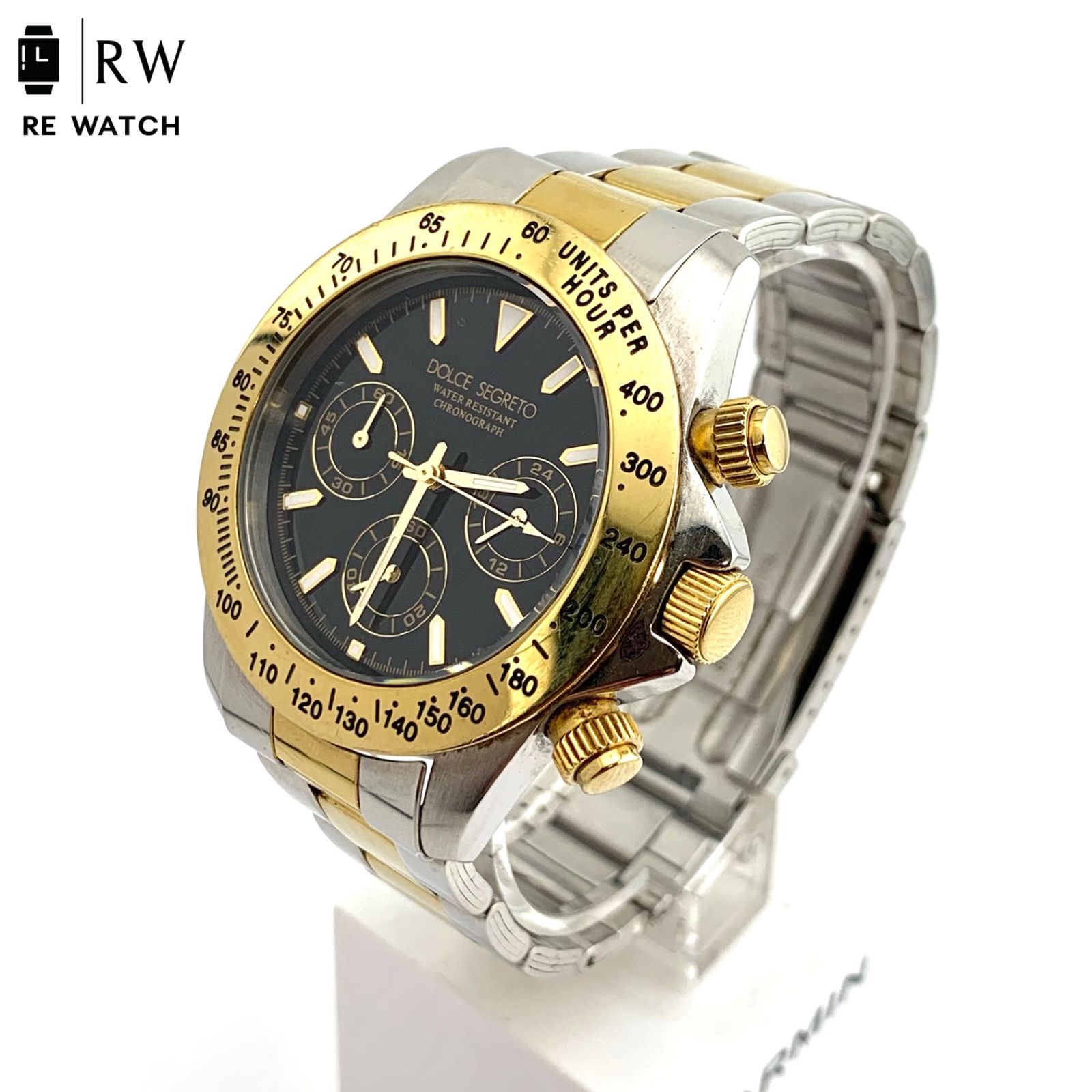 中古】DOLCE SEGRETO CG200 クロノグラフ腕時計 - メルカリ