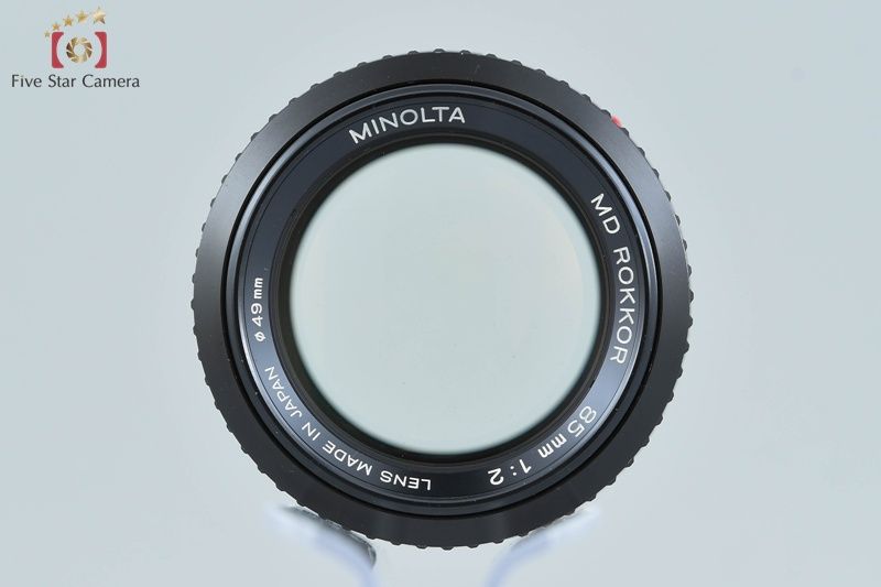 中古】MINOLTA ミノルタ MD ROKKOR 85mm f/2 - メルカリ