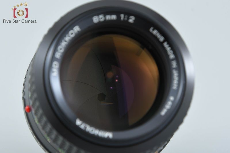 中古】MINOLTA ミノルタ MD ROKKOR 85mm f/2 - メルカリ