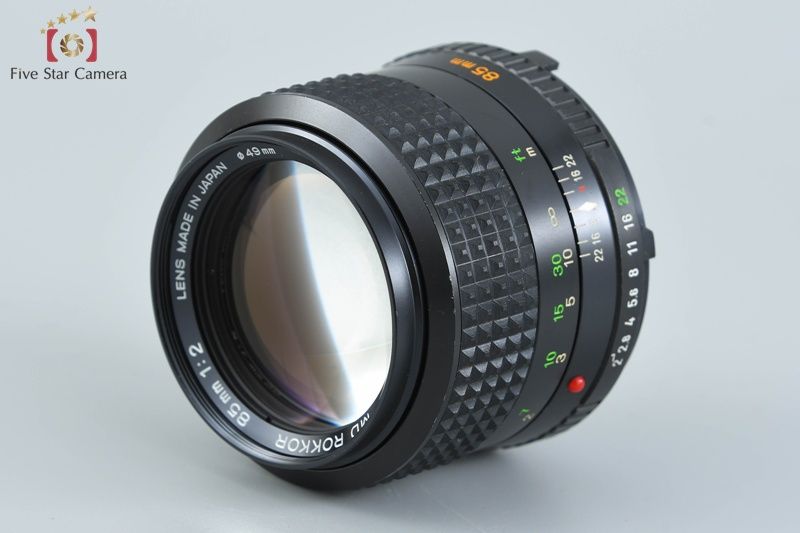 中古】MINOLTA ミノルタ MD ROKKOR 85mm f/2 - メルカリ 中古】MINOLTA ミノルタ MD ROKKOR 85mm f/2 - メルカリ
