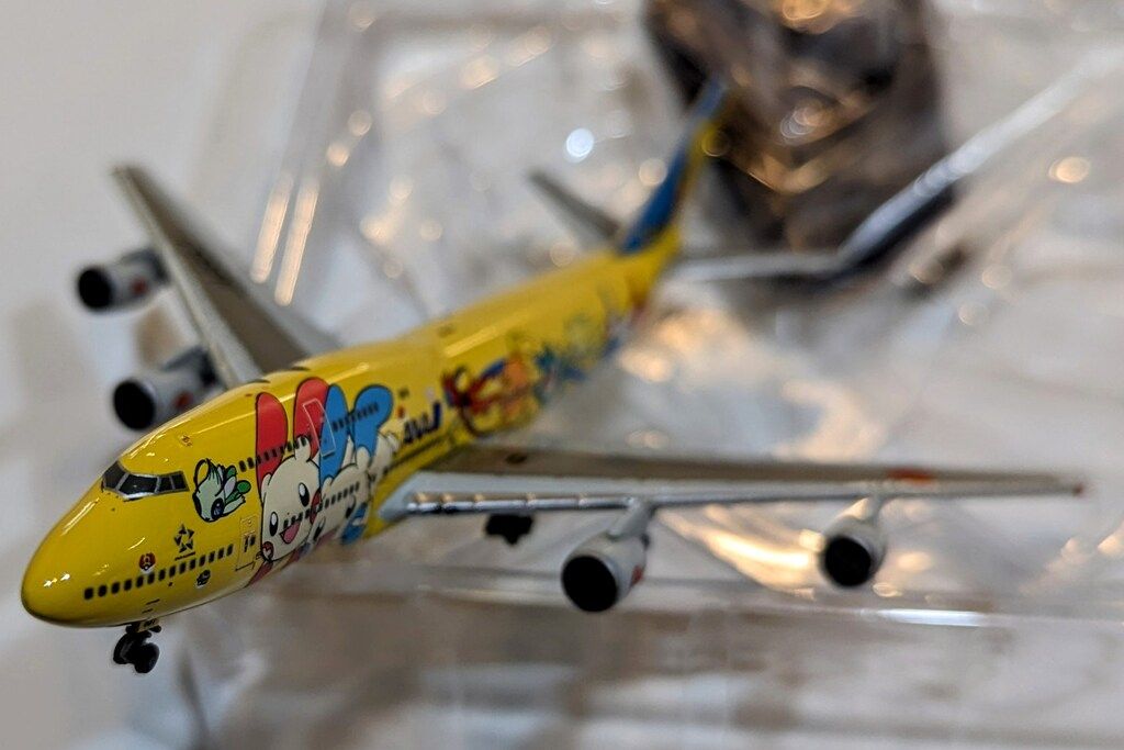 全日空商事 1/500 ANA BOEING 747-400/ポケモンジェット ピカチュウ