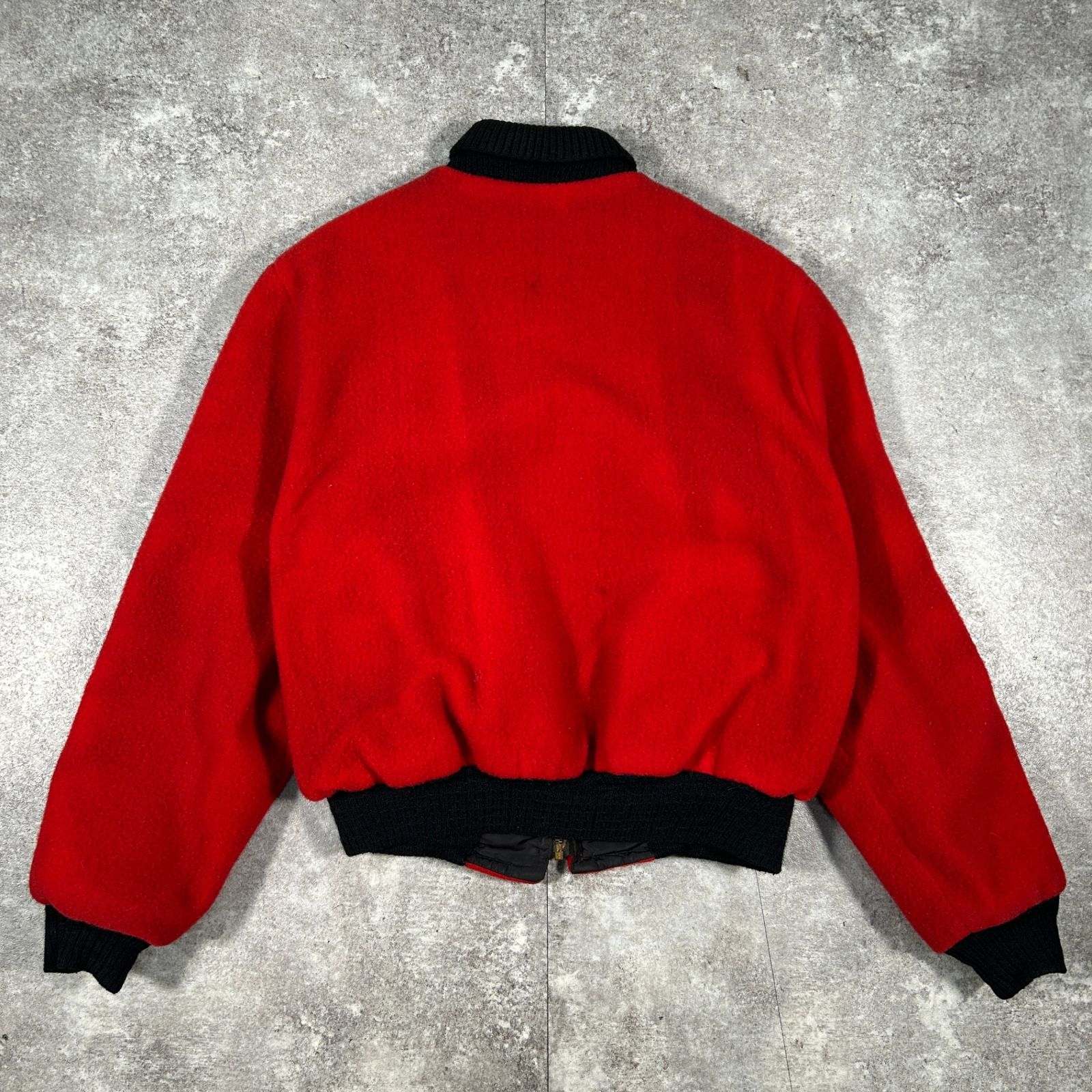50´s 60´s unknown リバーシブルフリースジャケット CONMARzip 