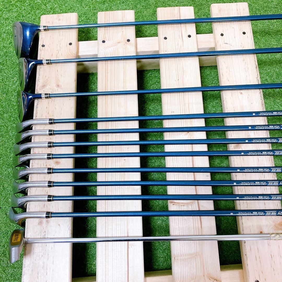 K8 初心者オススメ ゴルフ クラブセット メンズ FLEX S 12本 - メルカリ