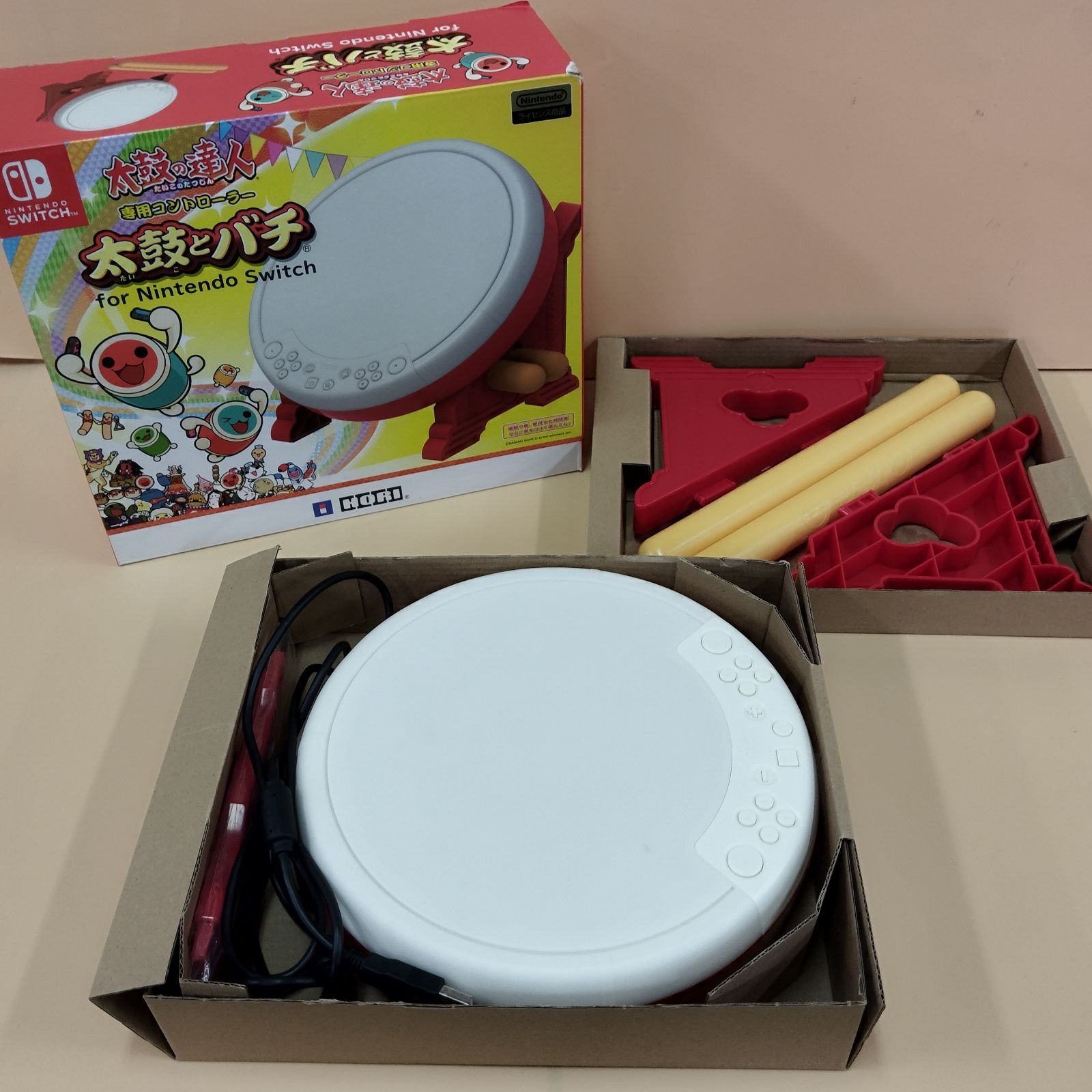 for Nintendo | Switch 太鼓とバチ 太鼓の達人専用コントローラー HORI
