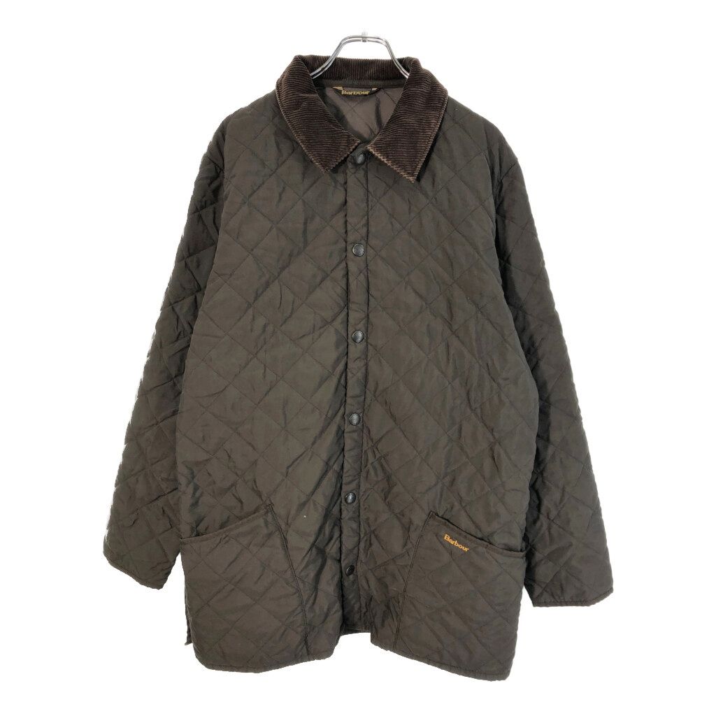 Barbour バブアー ESKDALE エスクデール キルティングジャケット ブラウン(メンズ L)中古 古着 X2974 Barbour バブアー ESKDALE エスクデール キルティングジャケット