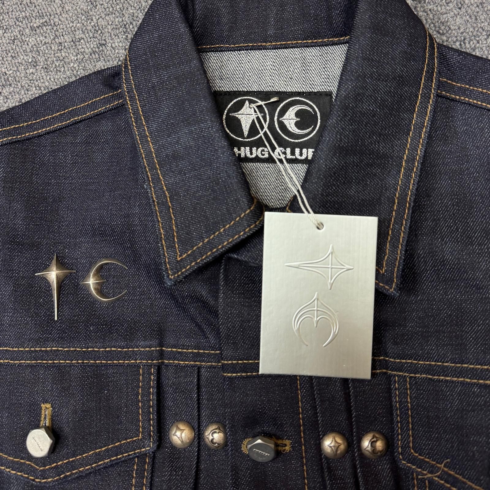 参考上代121000円 未使用 THUG CLUB LAND WARFARE DENIM JACKET ランド