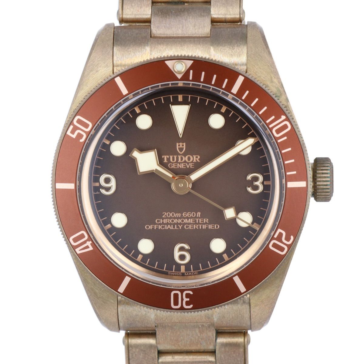 TUDOR チューダー ブラックベイ58 79012M ブロンズ 39mm チュードル ブラウン文字盤 自動巻き オートマ メンズ 時計 腕時計 AB 9356