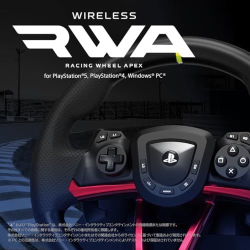 ワイヤレスレーシングホイール APEX for PlayStation?5 PlayStation?4 Windows?PCpo eeb 04 bff