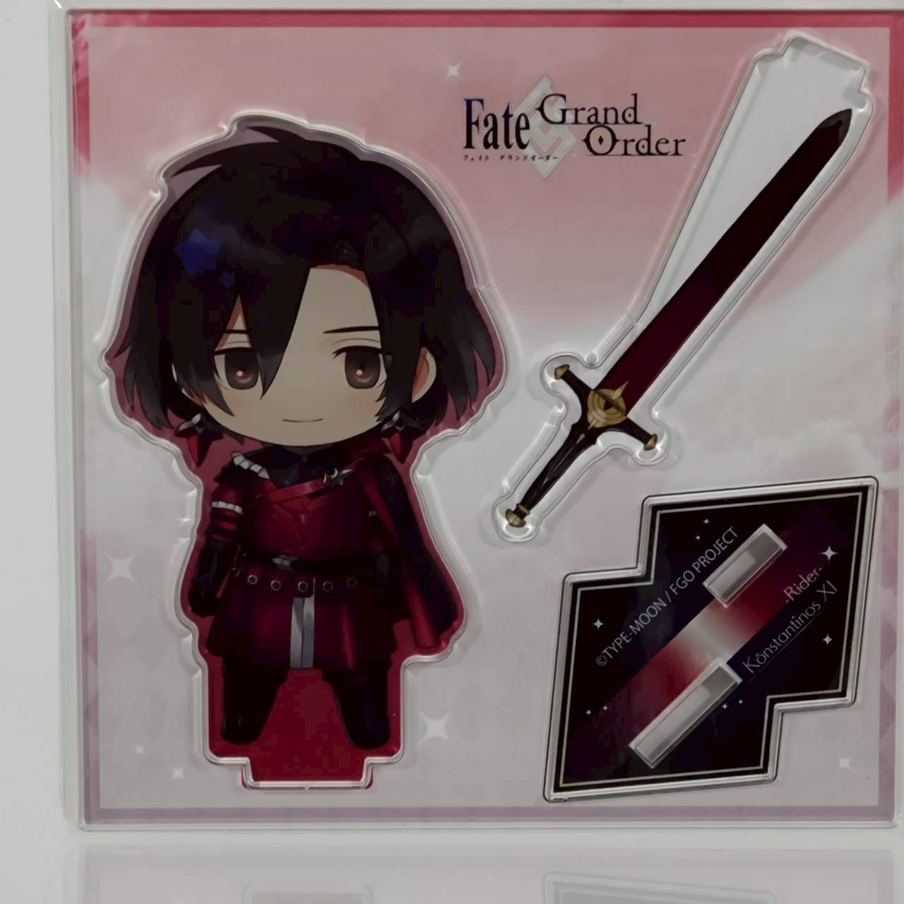 FGO きゃらとりあ アクリルスタンド「ライダー/コンスタンティノス11世 